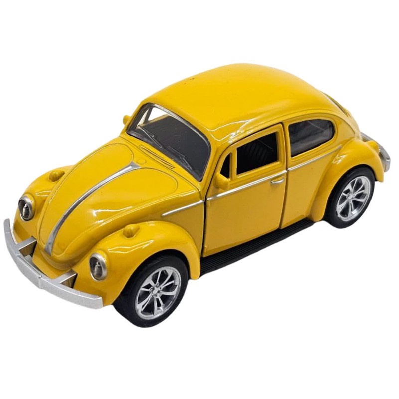 ماشین بازی ناب سل مدل فولکس بیتل کلاسیک کلکسیونی فلزی عقب کش کد Volkswagen Classical Beetle