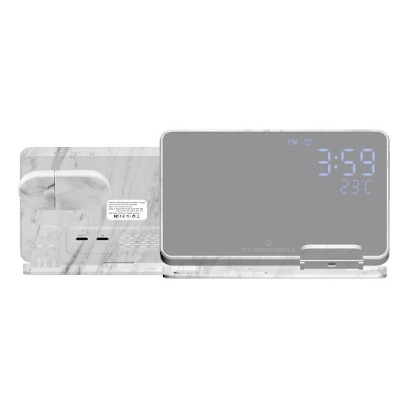 شارژر بی‌سیم 15 وات مدل Galaxy 3 in 1 multifunction wireless charger