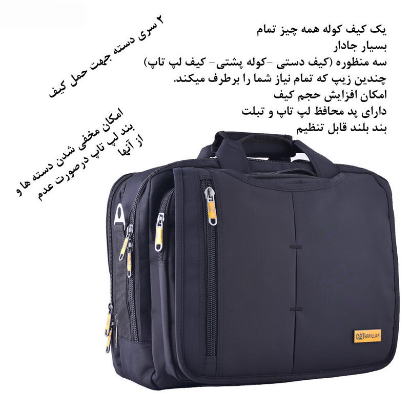 کیف لپ تاپ مدل 023 مناسب برای لپ تاپ 15.5 اینچی