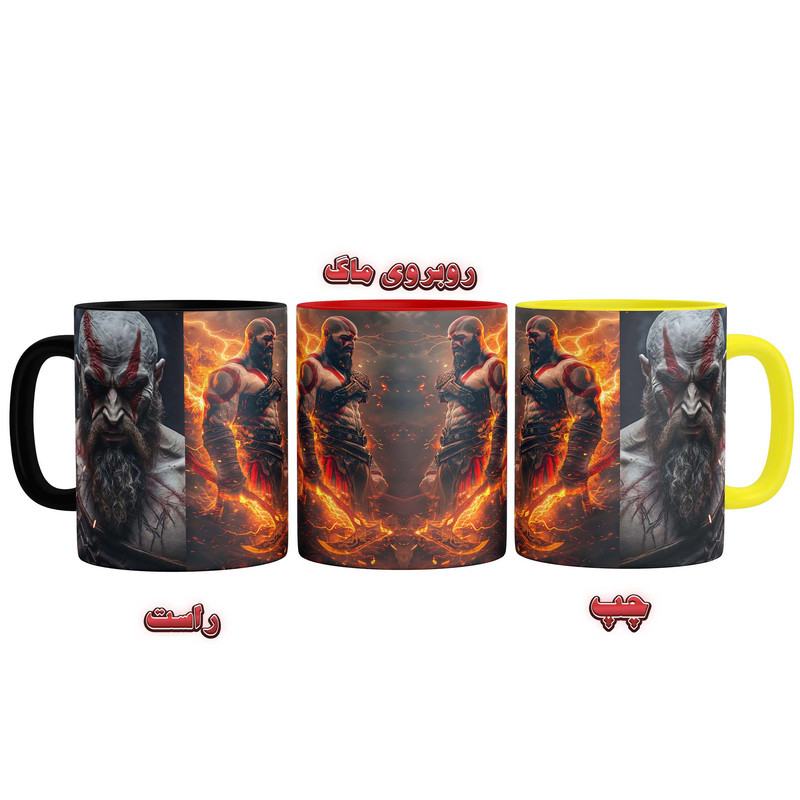 ماگ مدل بازی god of war کد 9189