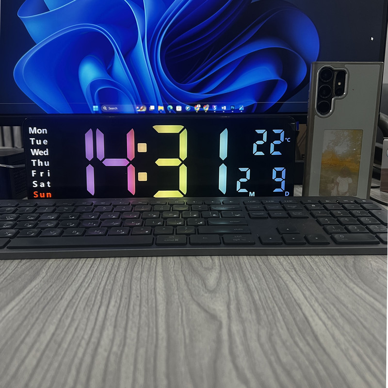 ساعت دیواری دیجیتال مدل 5529