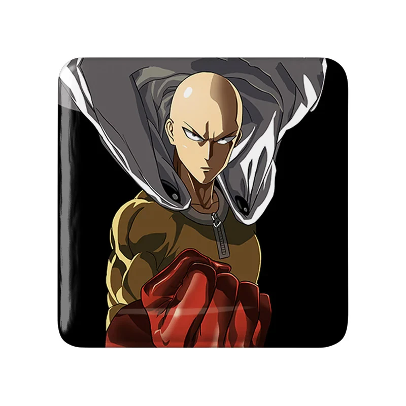 مگنت خندالو طرح سایتاما انیمه مرد تک مشتی One Punch Man کد 10518
