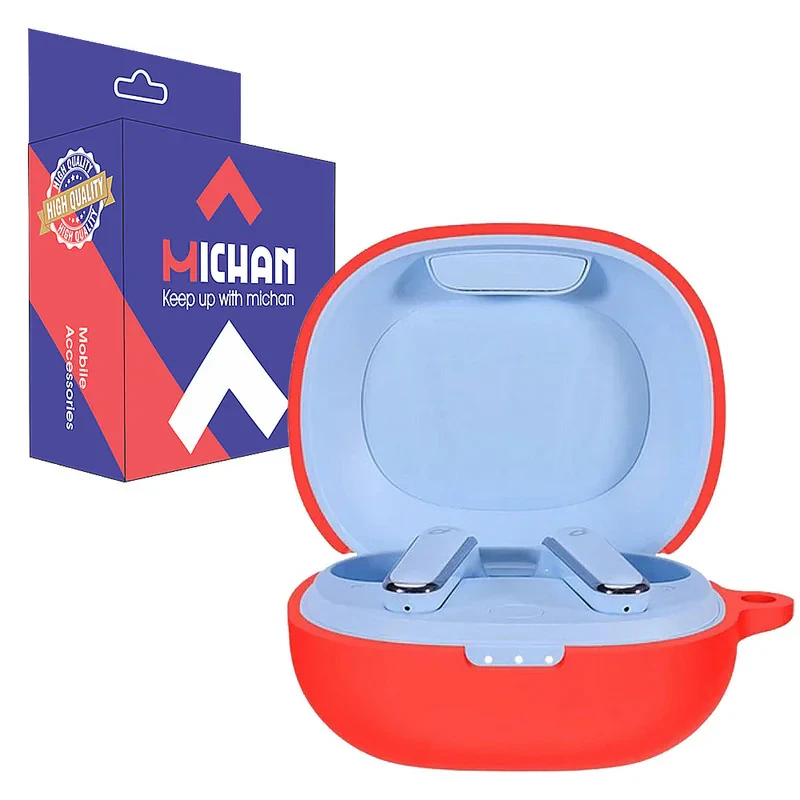 کاور میچان مدل silicone مناسب برای کیس هدفون بی سیم انکر SoundCore Life P3