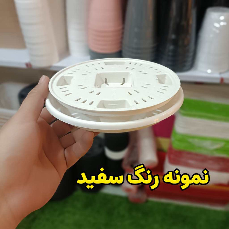زیر گلدانی مدل زهکش دار کد 20 بسته 2 عددی