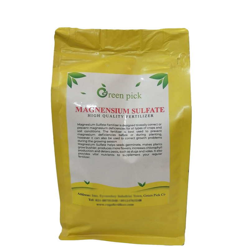 کود سولفات منیزیم گرین پیک مدل 1000  MAGNESIUM SULFATE وزن یک کیلوگرم