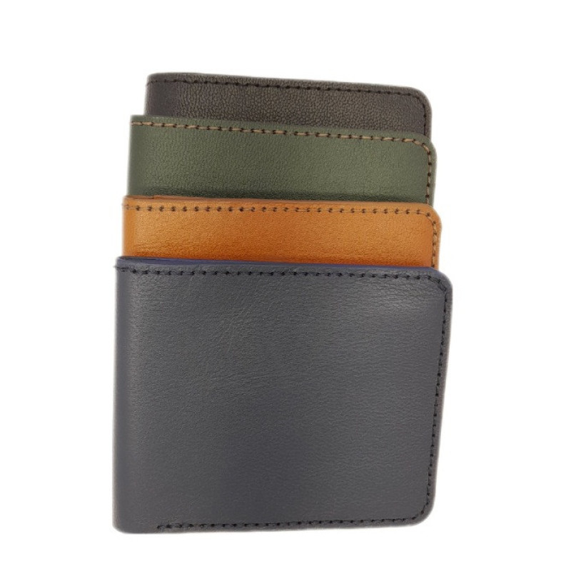 کیف پول مردانه مدل چرم طبیعی کد HL-15122