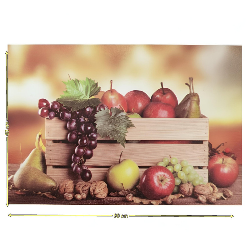 استیکر مدل اجاق گاز طرح سبد میوه کد a56