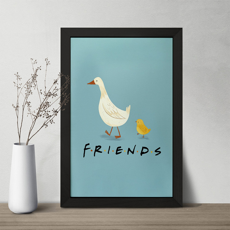 تابلو خندالو مدل فرندز Friends کد 31176