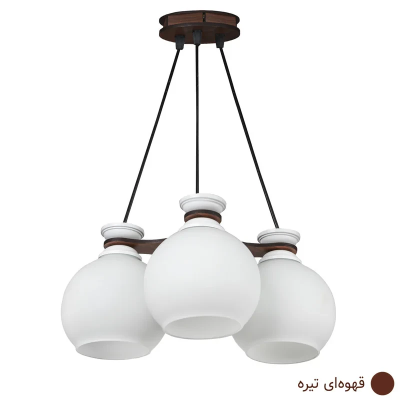 لوستر 3 شعله افتخار کد BAB2027