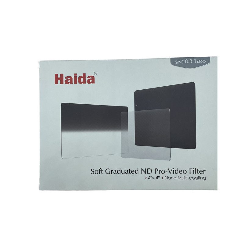 فیلتر لنز هایدا مدل SQUARE FILTER SOFT GRADUATED ND2 NANO MULTI-COATING PRO-VIDEO FILTER-4*4 MM