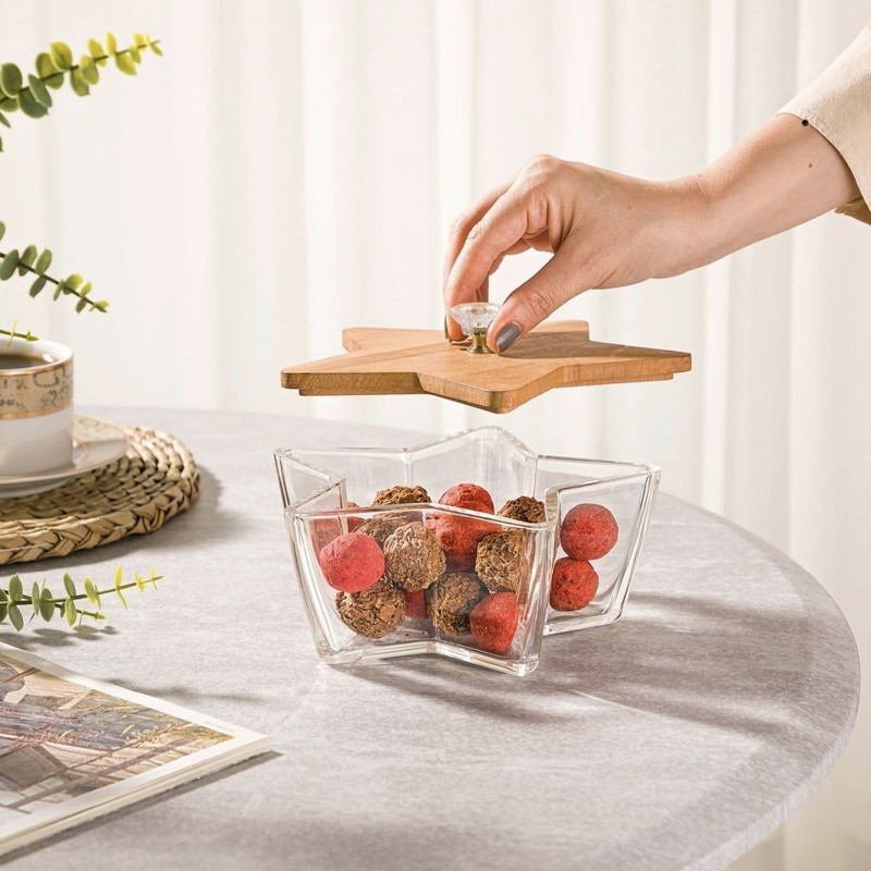 شکلات خوری لیمون مدل درب چوبی کد 2285