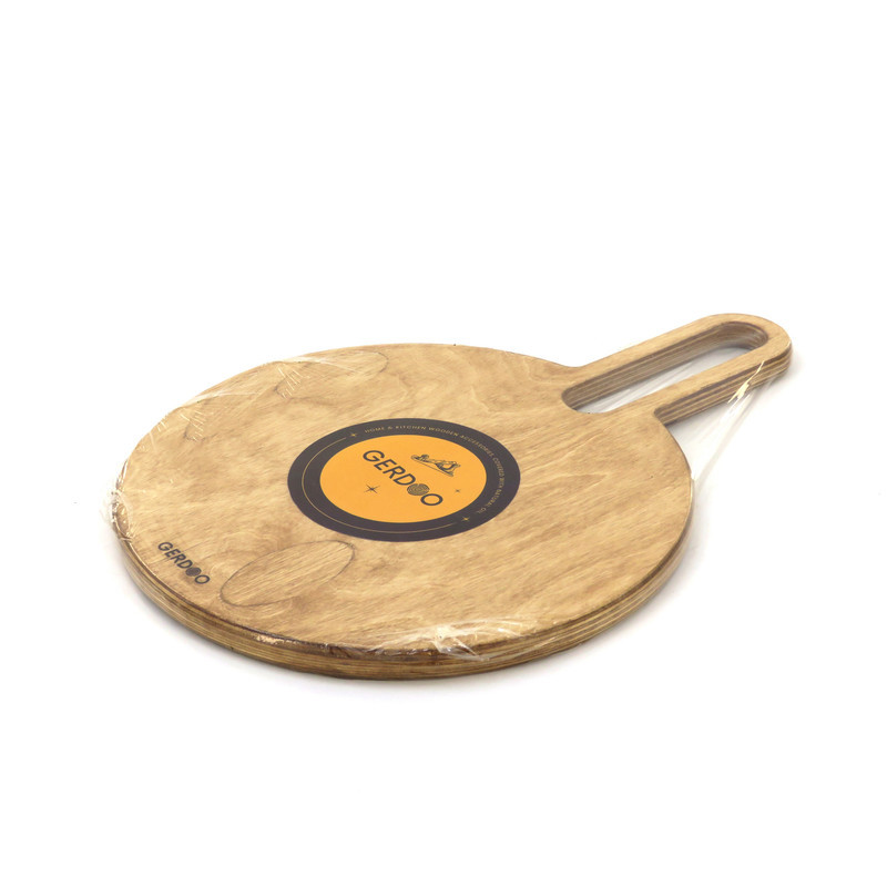 تخته سرو چوبی مدل TS091 با پوشش گیاهی ایتالیایی و استاندارد سلامت EN71-3، مناسب سرو فینگرفود و تنقلات، ابعاد 36×25×1.5 سانتی‌متر و وزن 515 گرم، شستشو با دست و آبگریز