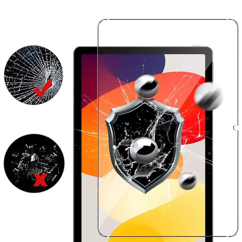 محافظ صفحه نمایش شفاف سامورایی مدل GlastR مناسب برای تبلت شیائومی Redmi Pad SE 11 inch