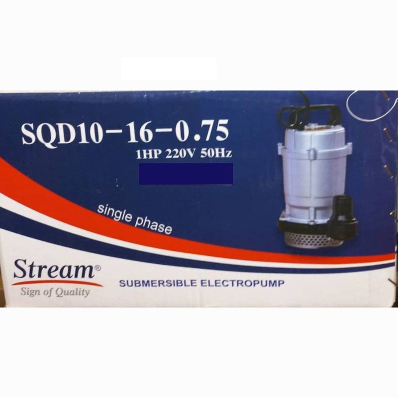 پمپ کف کش استریم مدل SQD10-16-0.75 دو اینج