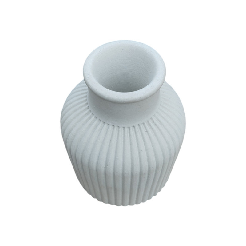 گلدان دکوری طرح مراکشی 10×10×12 سانتی‌متر، وزن 1120 گرم