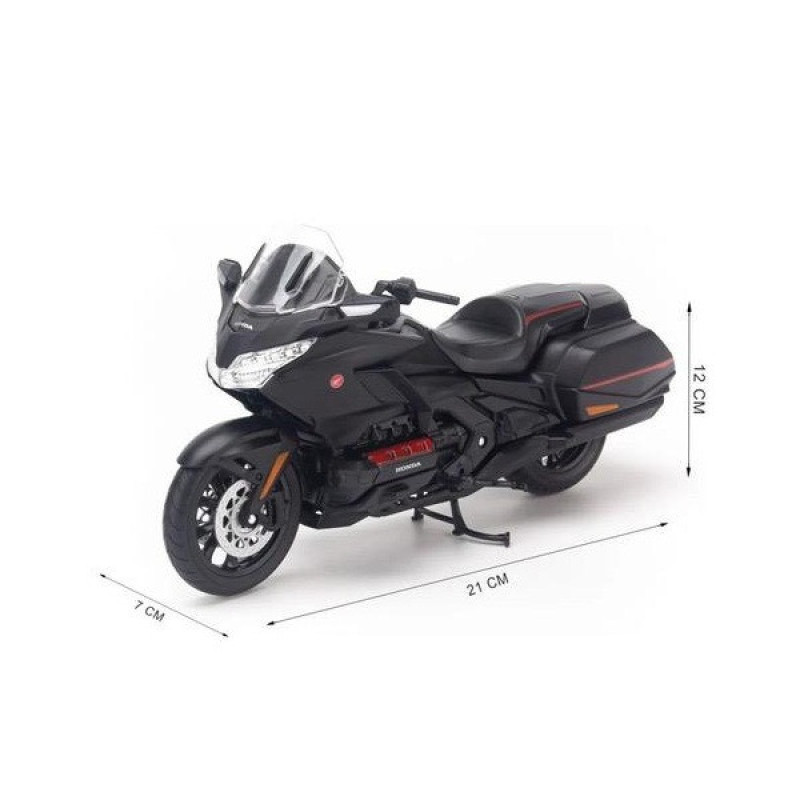 ماکت موتور ولی مدل 1.12 Honda Goldwing 2020 Motorcycle