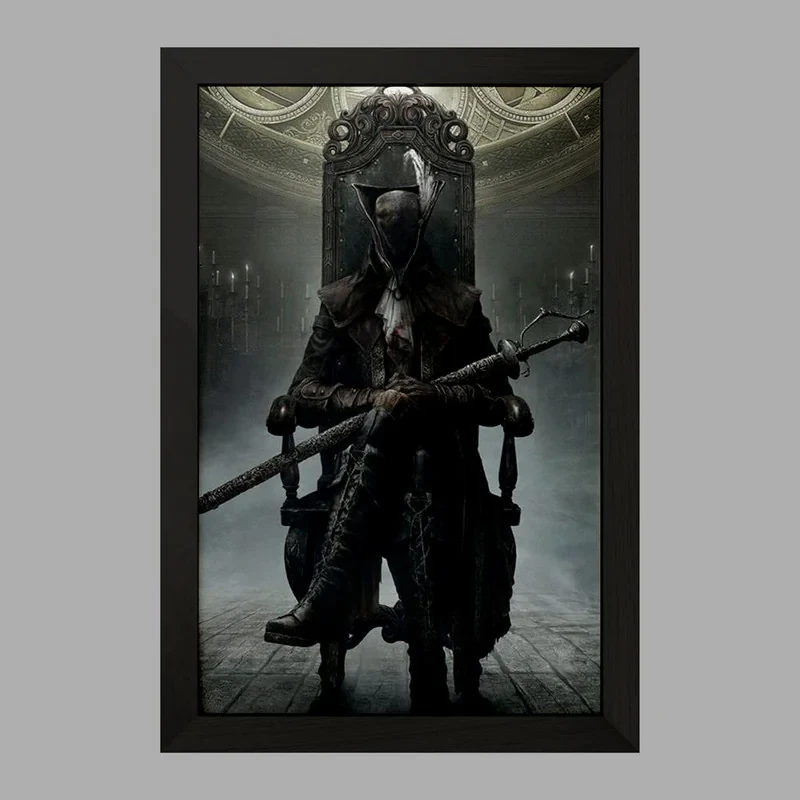 تابلو خندالو مدل بازی بلاد بورن Blood Borne کد 30063