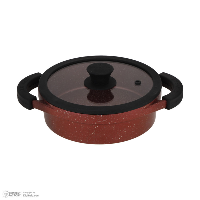 سرویس قابلمه و تابه گرانیت 11 پارچه زرساب مدل مونارک پلاس کد MP8500