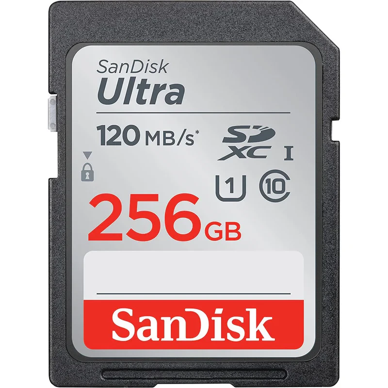 کارت حافظه SDXC سن دیسک مدل Ultra کلاس 10 استاندارد UHS-I U1 سرعت 150MBs ظرفیت 256 گیگابایت