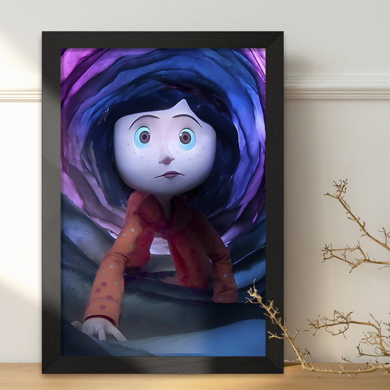 تابلو خندالو مدل کورالین (Coraline) کد F9991