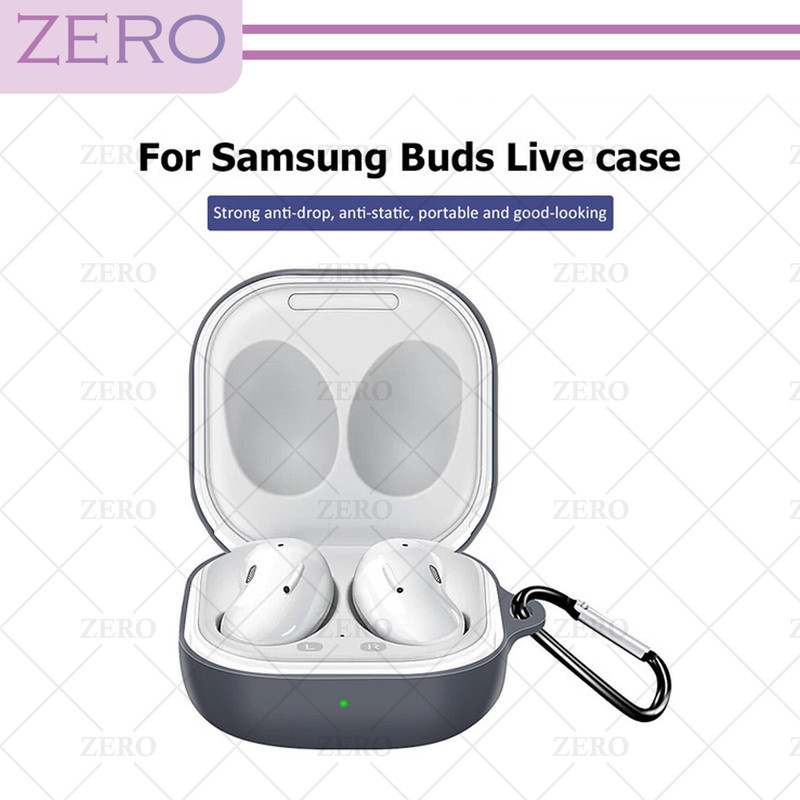 کاور زیرو مدل Silicon-ZR مناسب برای کیس هدفون بی سیم سامسونگ Galaxy Buds Live  Buds Pro  Buds 2  Buds 2 Pro