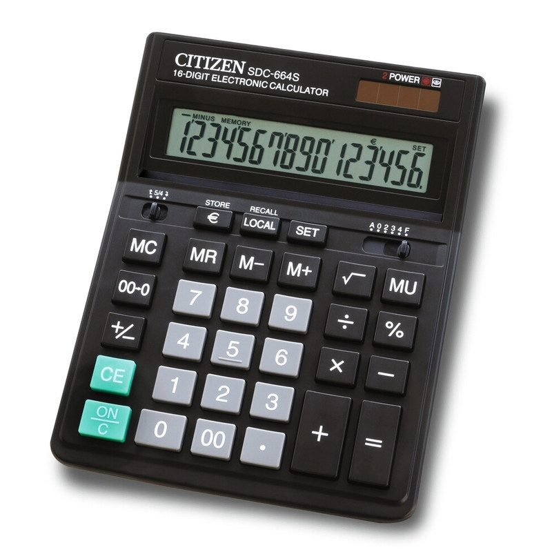 ماشین حساب سیتی زن مدل SDC-664S