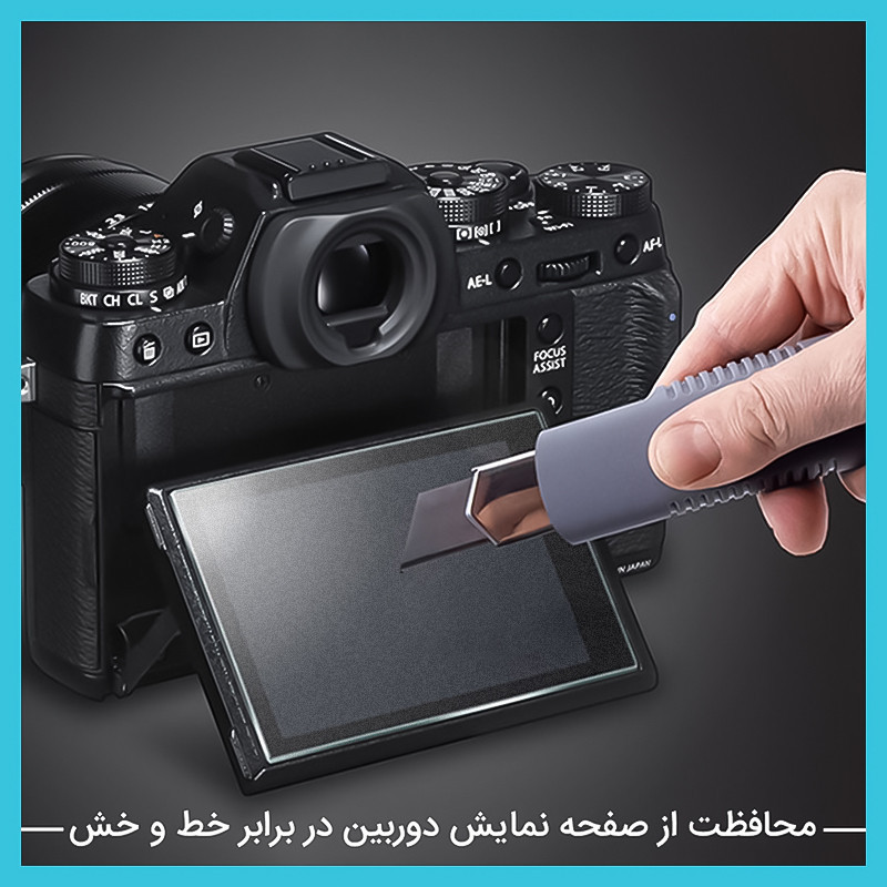 محافظ صفحه نمایش دوربین مات راک اسپیس مدل HyMTT مناسب برای دوربین عکاسی نیکون Z6II