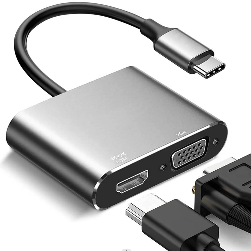 مبدل USB-C به HDMIVGA مدل DJ61316