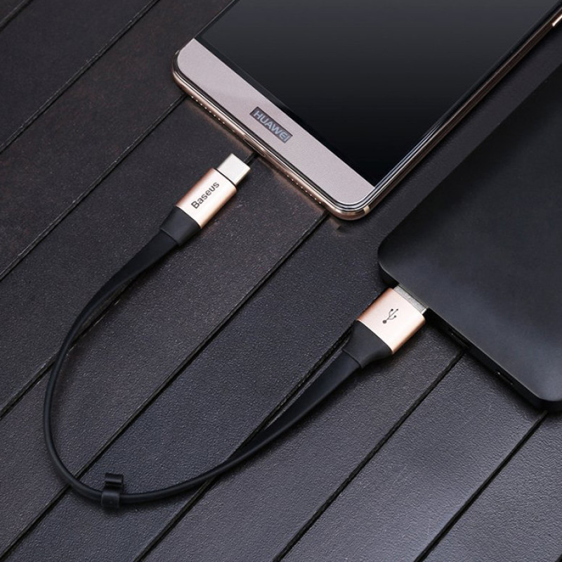 کابل تبدیل USB به USB-C باسئوس مدل CATMBJ-01 طول 0.23 متر