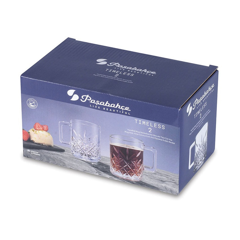لیوان پاشاباغچه مدل Timeless کد 55462 بسته دو عددی