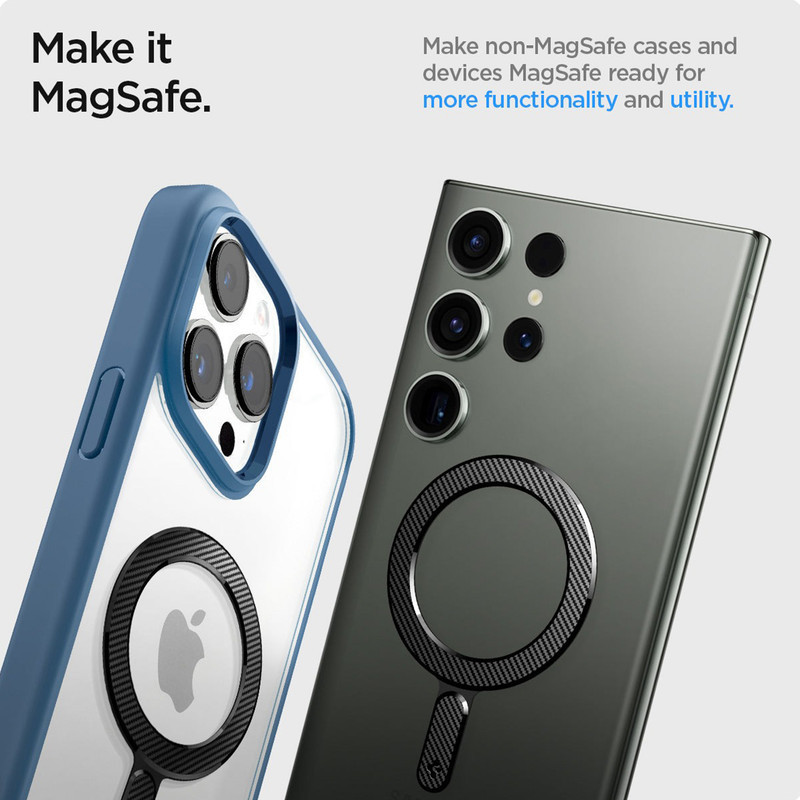 حلقه نگهدارنده گوشی موبایل اسپیگن مدل Magnet Ring Plate