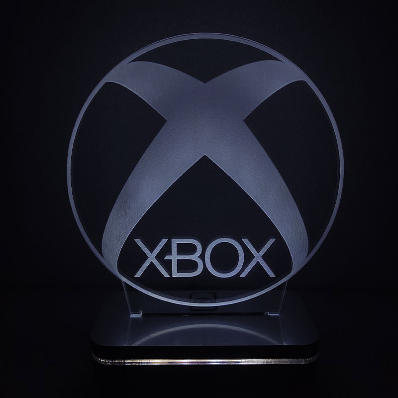 چراغ خواب سان لیزر طرح ایکس باکس XBOX مدل تک رنگ
