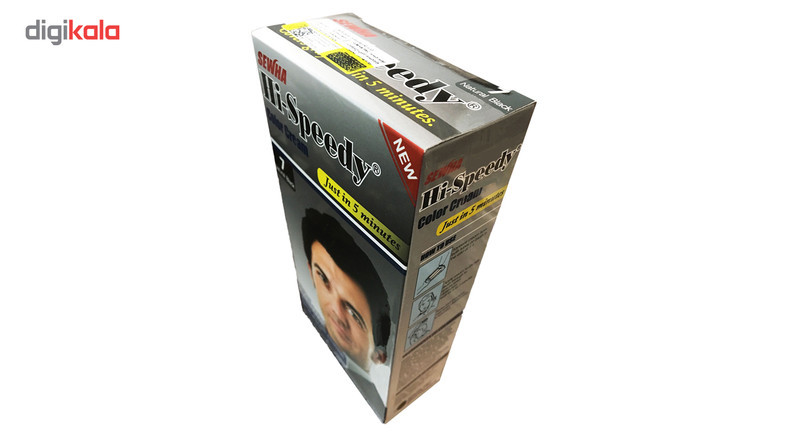 کیت رنگ مو مردانه های اسپیدی مدل Natural Black شماره 7