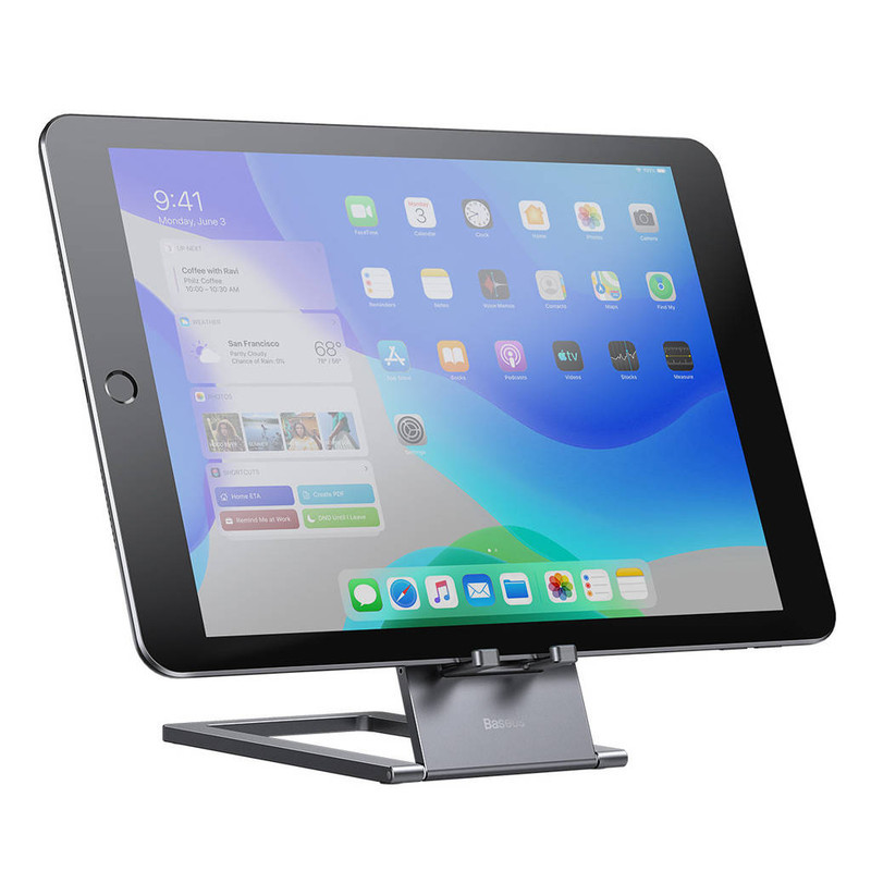 پایه نگهدارنده گوشی موبایل بیسوس مدل Foldable Metal