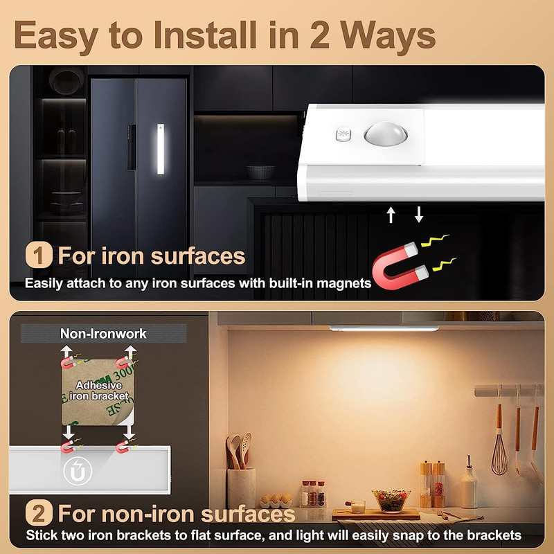 چراغ ال ای دی مدل زیر کابینتی 200mm