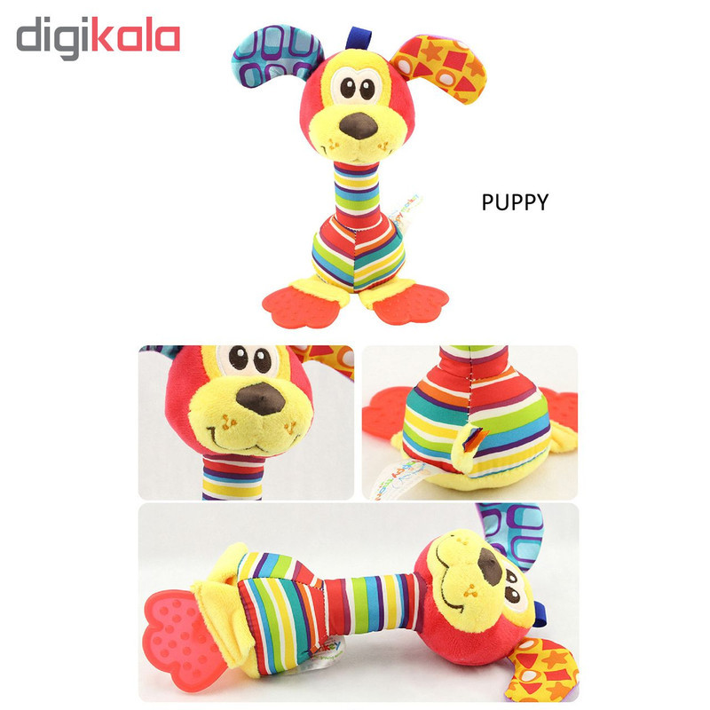 جغجغه هپی مانکی مدل Puppy