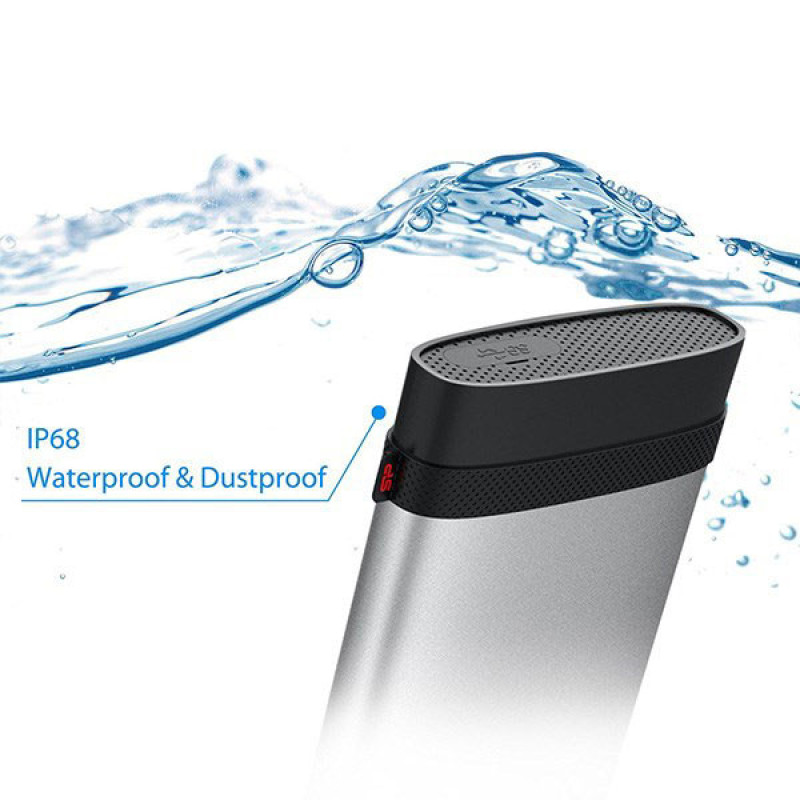 هارد اکسترنال سیلیکون پاور مدل Armor A85 ظرفیت 1 ترابایت دارای رابط USB Type-A