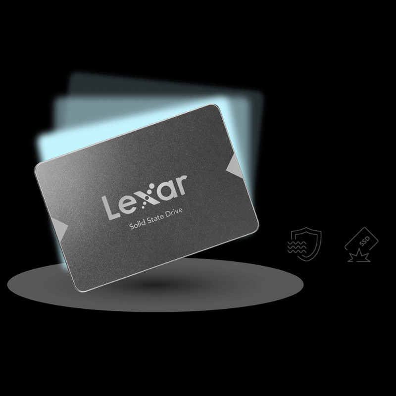 اس اس دی اینترنال SATA III لکسار مدل NS100 ظرفیت 256 گیگابایت