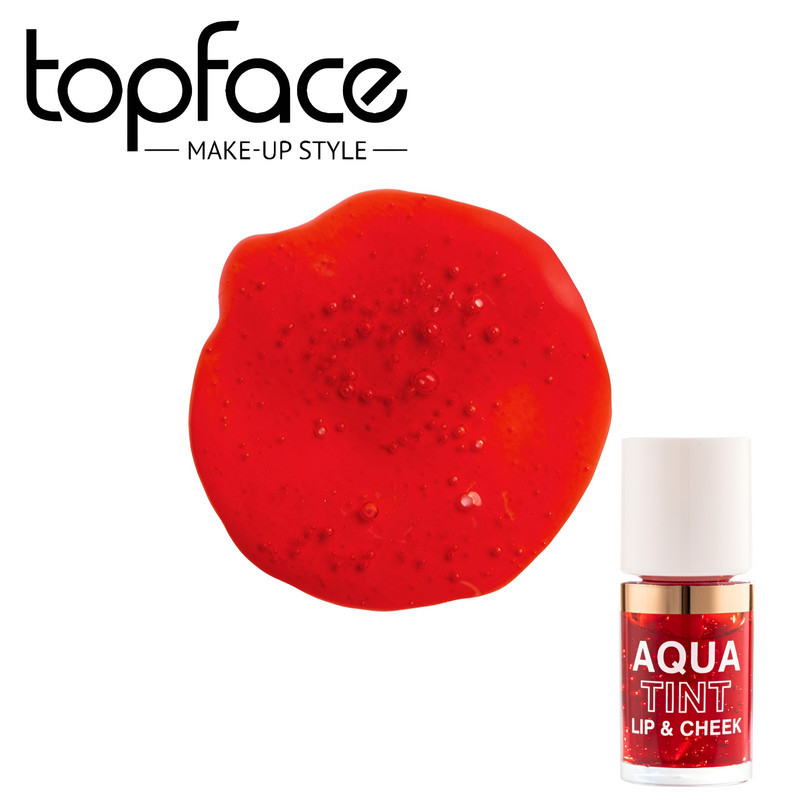 تینت لب و گونه تاپ فیس مدل AQUA شماره 002