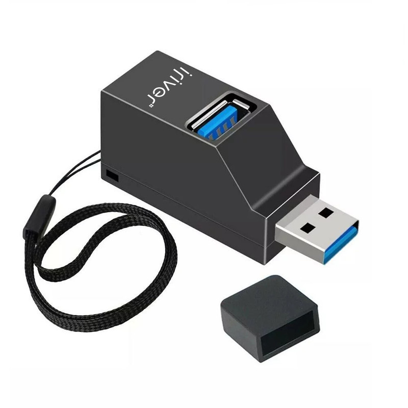 هاب 3 پورت USB3.0 آی ریور مدل Tiny Pro
