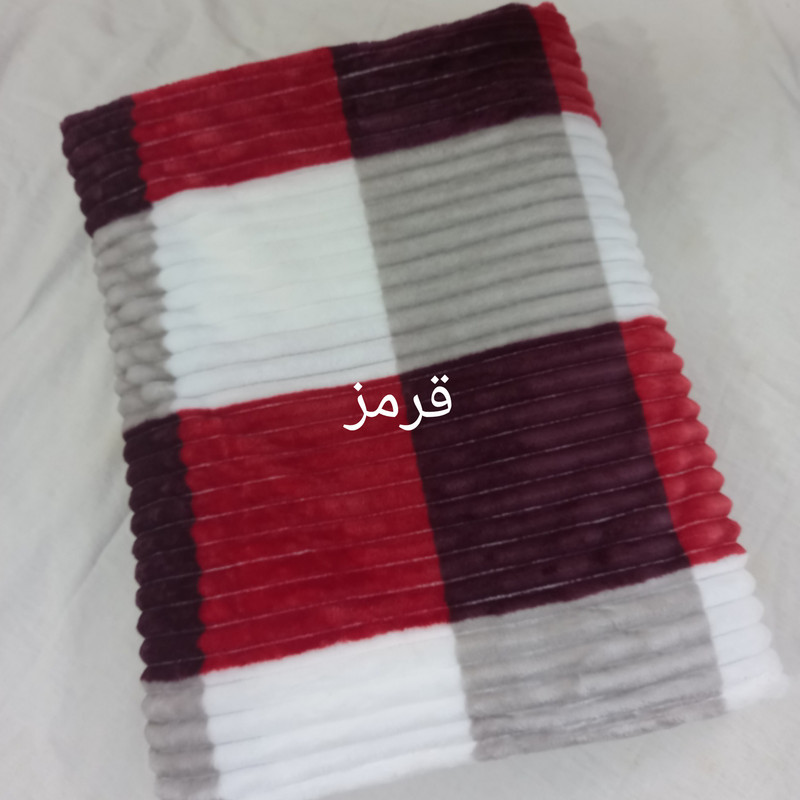 پتو مسافرتی یک مدل پلیسه 00k تک نفره سایز 150×200 سانتی متر