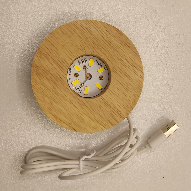 چراغ خواب مدل گوی کریستال 3D طرح دختر و پسر عاشق