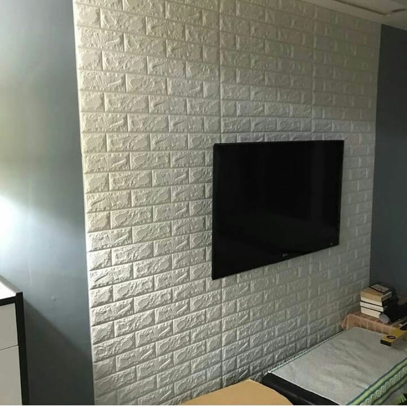 دیوارپوش طرح آجری بسته 4 عددی