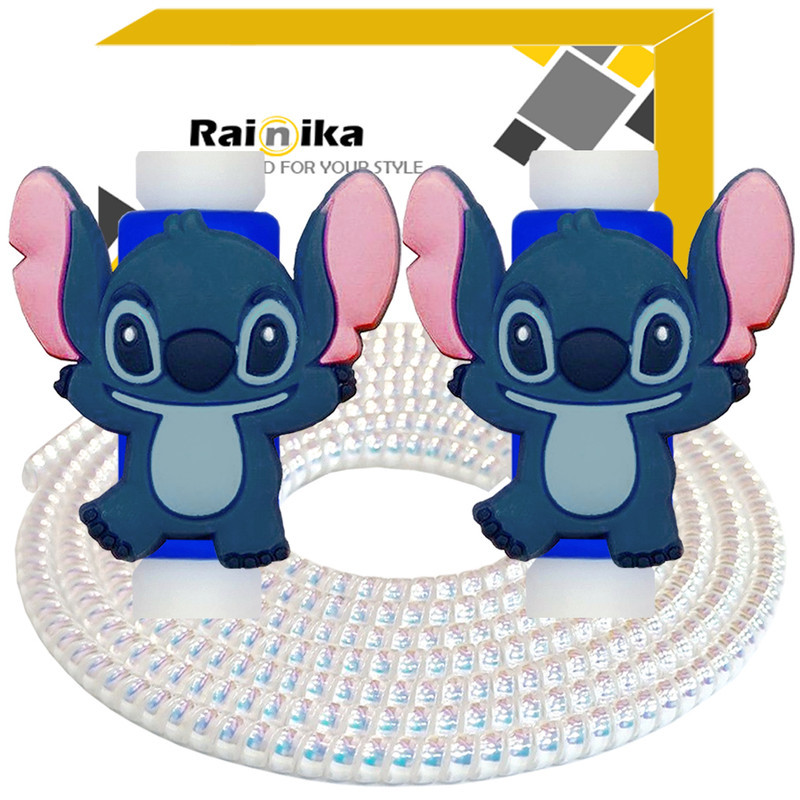 محافظ کابل شارژر و هندزفری رینیکا مدل Stitch AAA 03 مجموعه 3 عددی