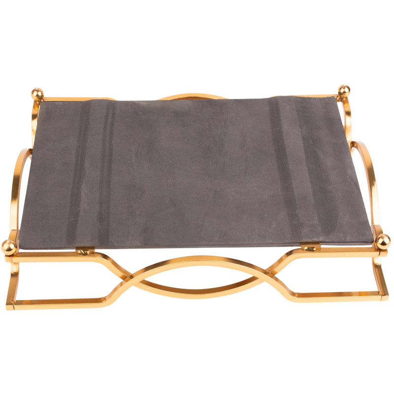 سینی دسته دار مدل پایه دار سایز 41×28 سانتی متر
