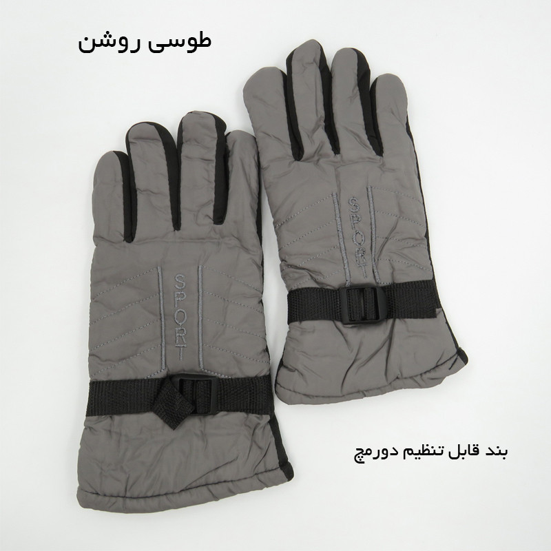 دستکش موتور سواری مدل شمعی