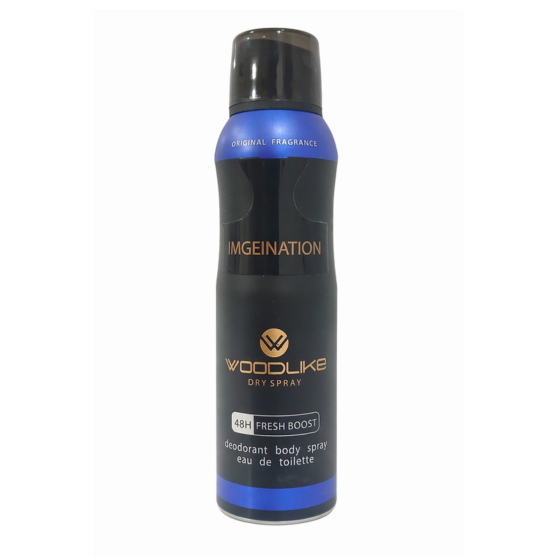 اسپری دئودورانت مردانه وودلایک مدل IMGEINATION حجم 200 میلی‌لیتر