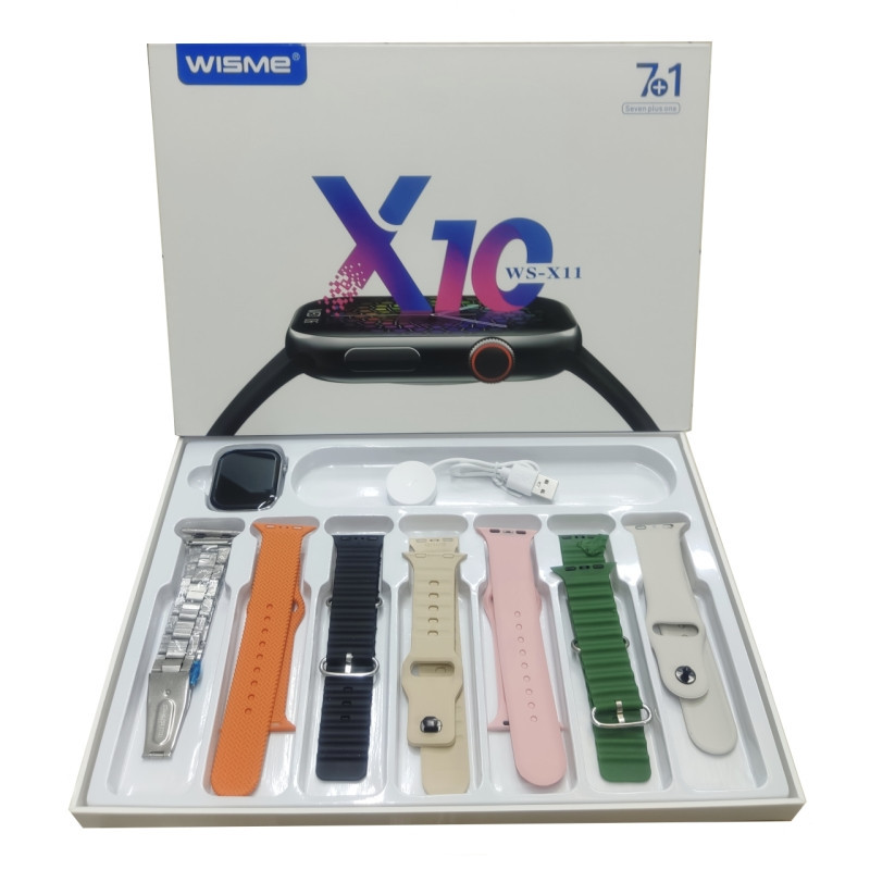 ساعت هوشمند 2.02 اینچی ویسمی مدل WS-X11 با بند فلزی