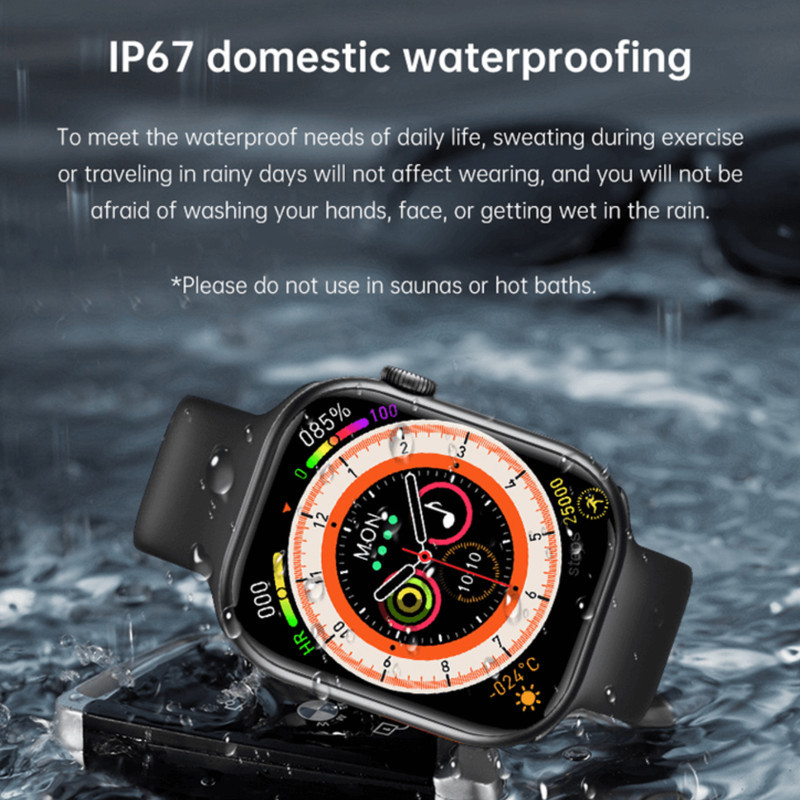 ساعت هوشمند جی اس ویر مدل GS9 Promax Amoled
