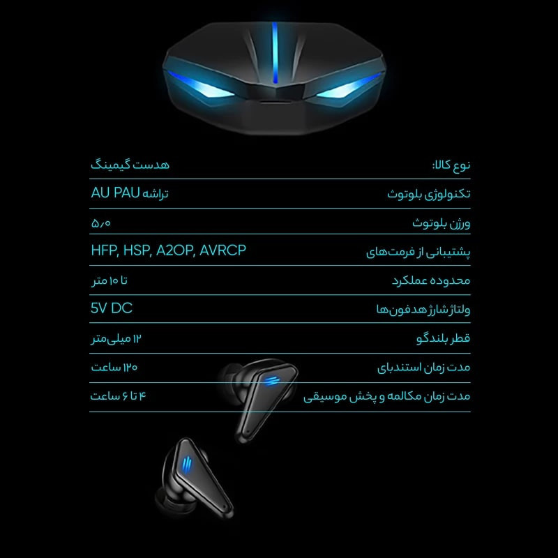 هدفون بلوتوثی مدل K55 Stereo